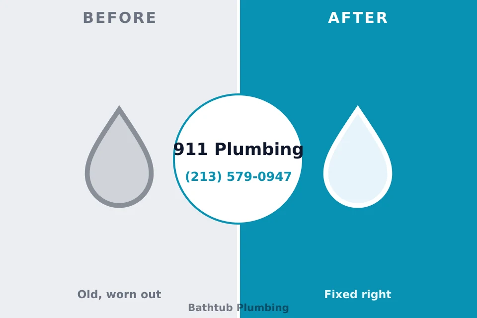 Before and after: plumbing company Rolla, ND
